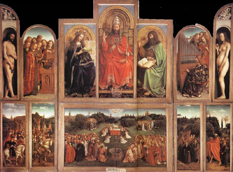 Jan Van Eyck The Ghent Altarpiece